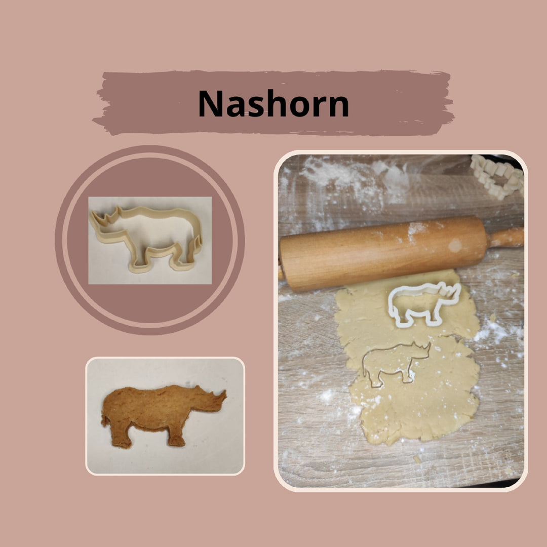 Keksausstecher "Nashorn" - SundA3D