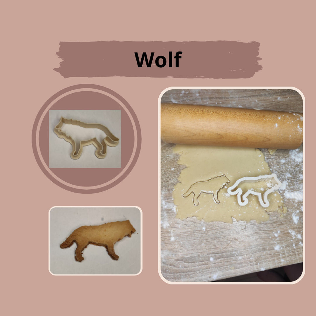 Keksausstecher "Wolf" - SundA3D