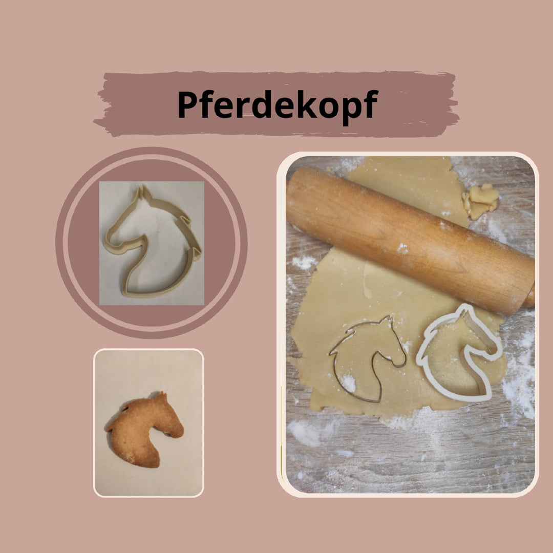 Keksausstecher "Pferdekopf" - SundA3D