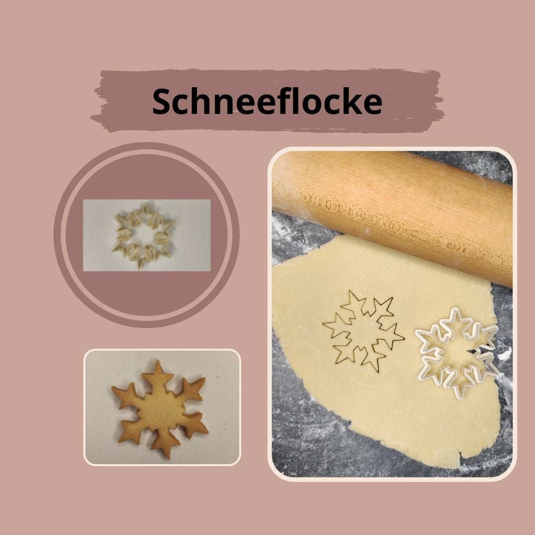 Keksausstecher "Schneeflocke" - SundA3D