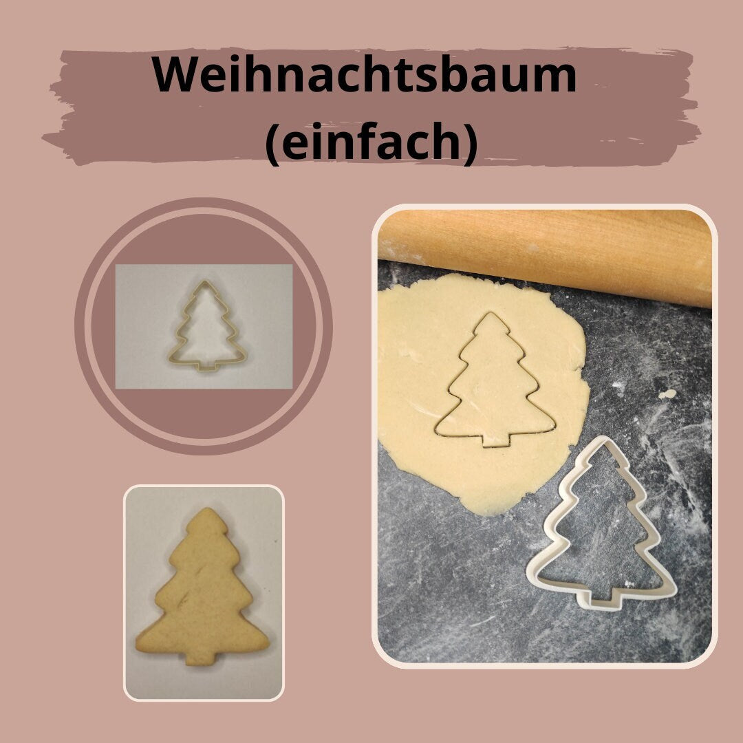 Keksausstecher "Tannenbaum - einfach"