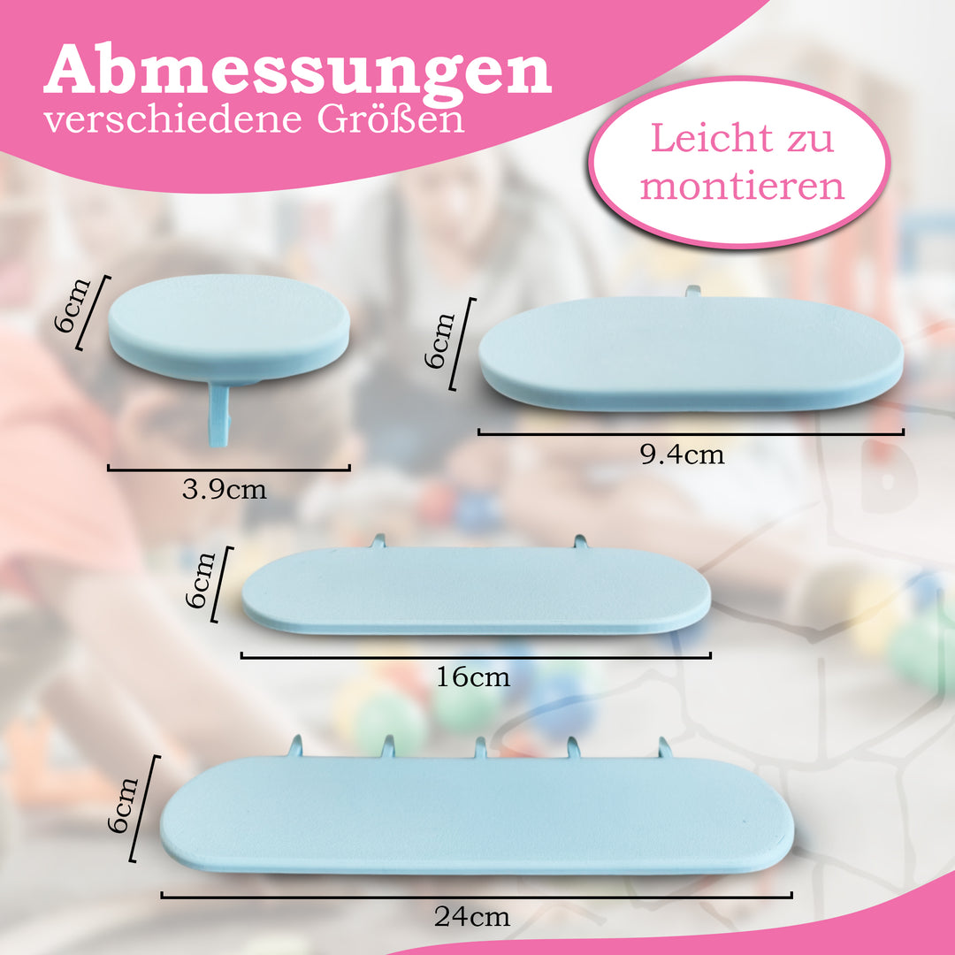 Tonie-Aufbewahrungsregal für Ikea Skadis - Vielfältige Farbauswahl, magnetisch und platzsparend