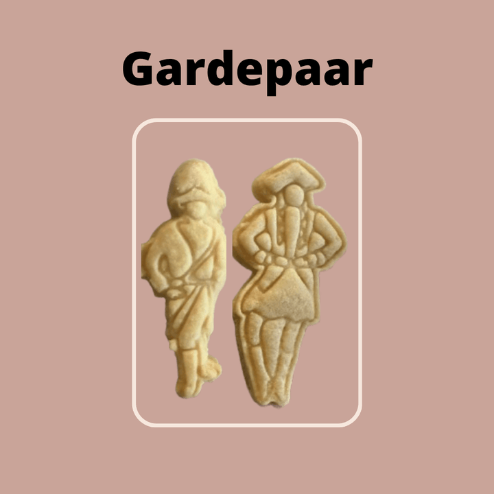 Keksausstecher "Gardpaar" mit Stempel