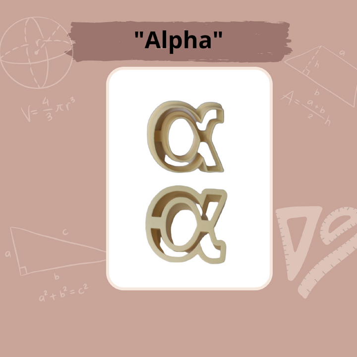 Keksausstecher "Alpha"