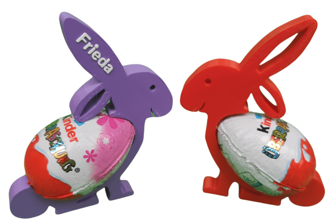 Osterhase passend für Überraschungsei mit deinem Namen