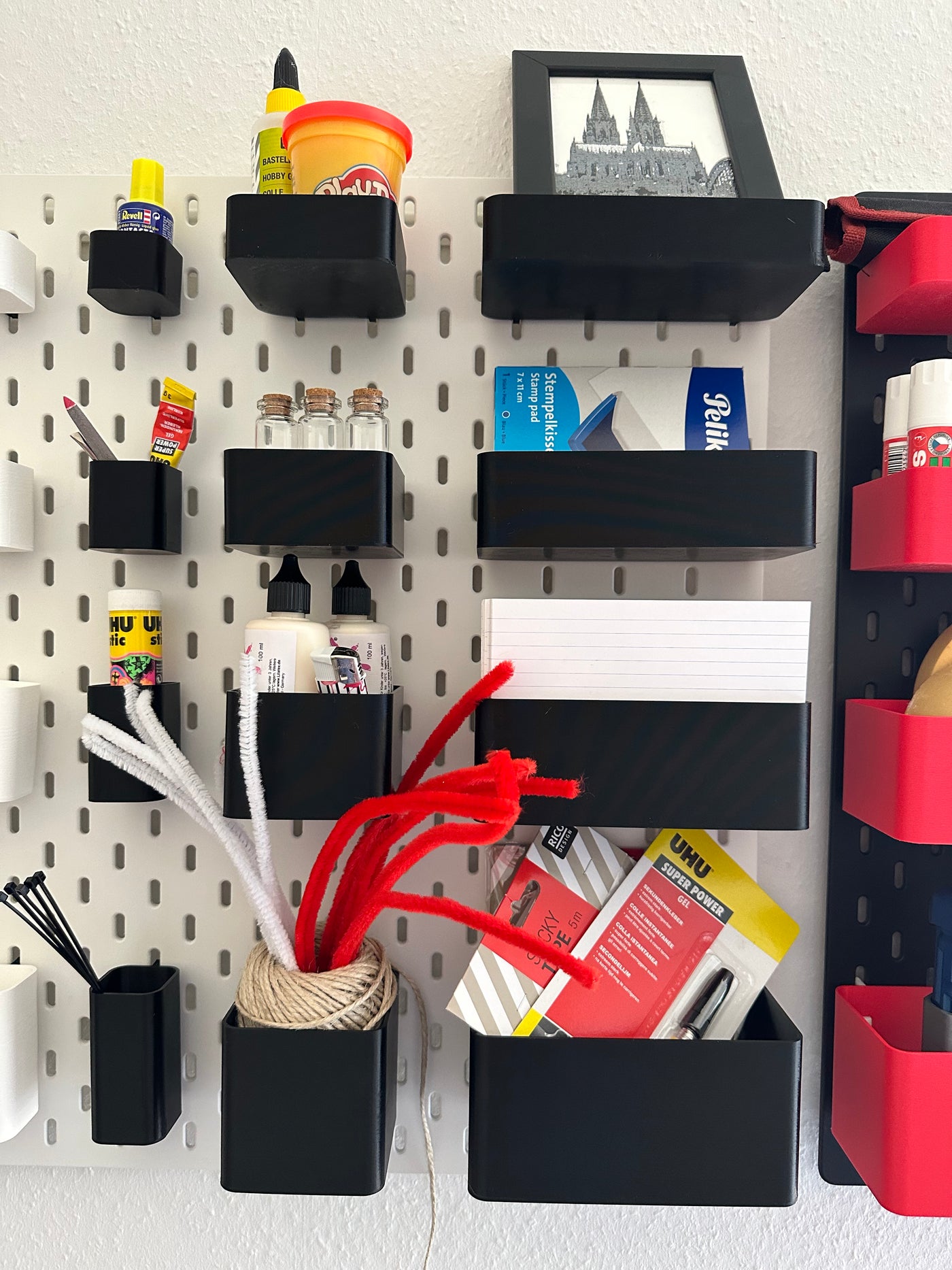 BTE Online Shop. Haken für IKEA SKADIS Lochplatte: Praktisches Zubehör für  effektive Organisation und Aufbewahrung